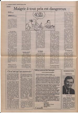 Le Soleil de Colombie, January 10, 1986, page 4