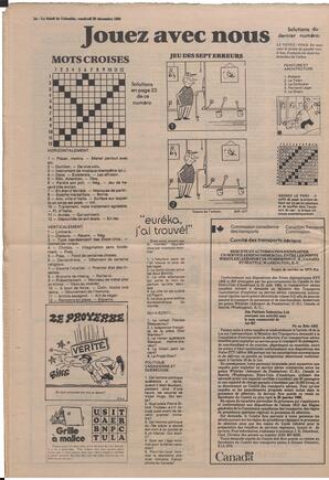 Le Soleil de Colombie, December 20, 1985, page 24