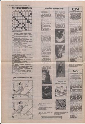 Le Soleil de Colombie, December 6, 1985, page 14