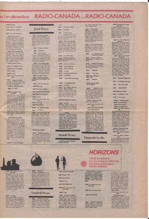 Le Soleil de Colombie, November 22, 1985, page 9