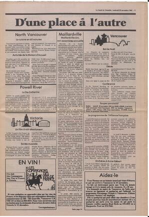 Le Soleil de Colombie, November 22, 1985, page 3