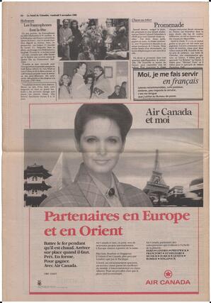 Le Soleil de Colombie, November 8, 1985, page 16