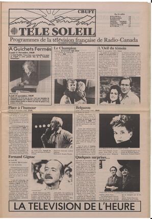 Le Soleil de Colombie, November 8, 1985, page 7