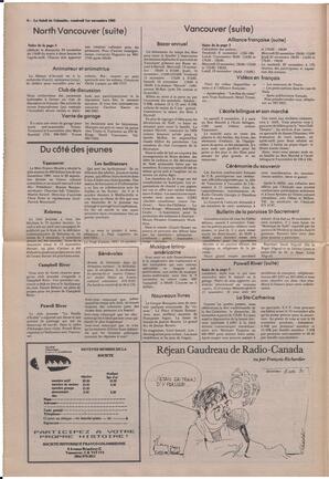 Le Soleil de Colombie, November 1, 1985, page 6
