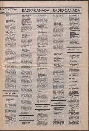 Le Soleil de Colombie, October 25, 1985, page 11