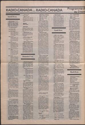 Le Soleil de Colombie, October 25, 1985, page 10