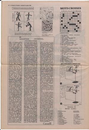 Le Soleil de Colombie, October 18, 1985, page 12