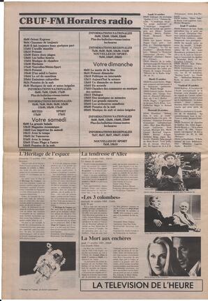 Le Soleil de Colombie, October 11, 1985, page 14