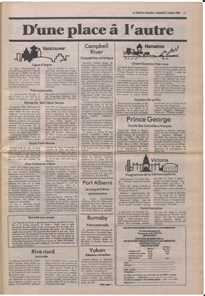 Le Soleil de Colombie, October 11, 1985, page 3
