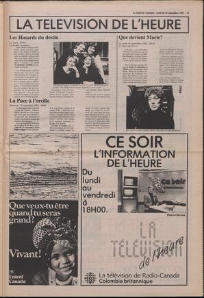 Le Soleil de Colombie, September 13, 1985, page 13