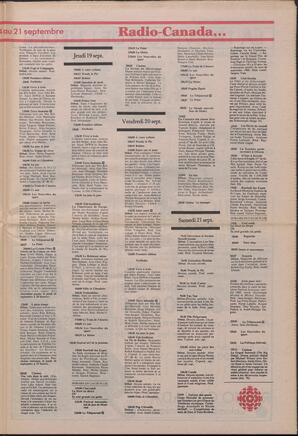Le Soleil de Colombie, September 13, 1985, page 11