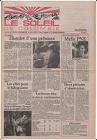 Le Soleil de Colombie, September 6, 1985