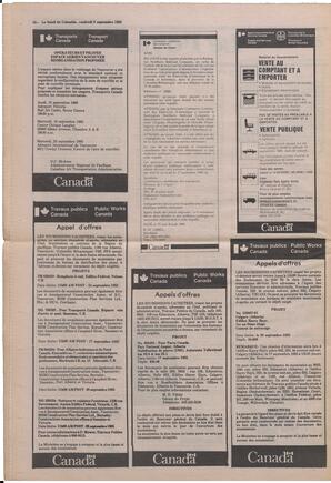 Le Soleil de Colombie, September 6, 1985, page 18