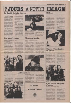 Le Soleil de Colombie, September 6, 1985, page 9