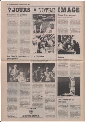 Le Soleil de Colombie, September 6, 1985, page 8