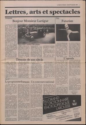 Le Soleil de Colombie, September 6, 1985, page 5