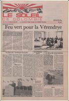 Le Soleil de Colombie, August 30, 1985