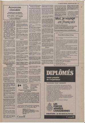 Le Soleil de Colombie, August 30, 1985, page 15