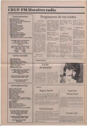 Le Soleil de Colombie, August 30, 1985, page 10