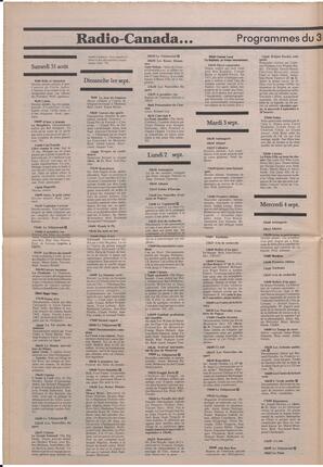 Le Soleil de Colombie, August 30, 1985, page 8