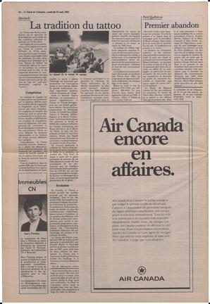 Le Soleil de Colombie, August 23, 1985, page 16