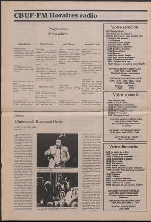 Le Soleil de Colombie, August 16, 1985, page 10