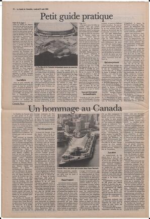 Le Soleil de Colombie, August 9, 1985, page 16