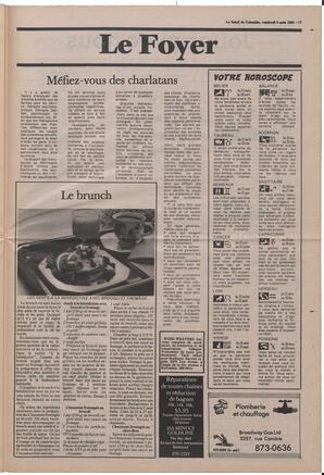 Le Soleil de Colombie, August 9, 1985, page 13