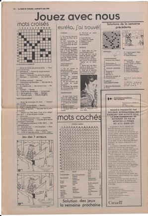Le Soleil de Colombie, August 2, 1985, page 14