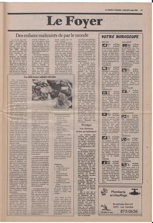 Le Soleil de Colombie, August 2, 1985, page 13