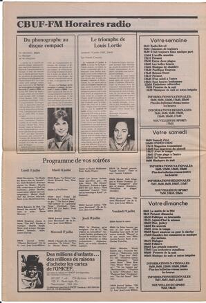 Le Soleil de Colombie, July 12, 1985, page 10