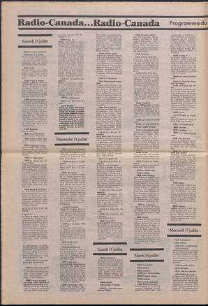 Le Soleil de Colombie, July 12, 1985, page 8