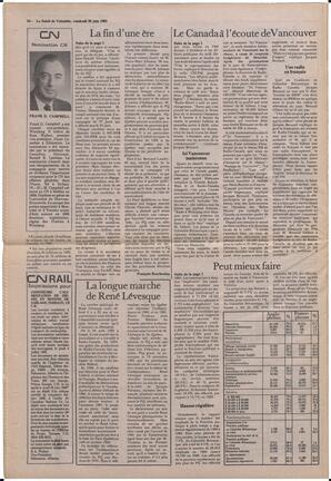 Le Soleil de Colombie, June 28, 1985, page 16