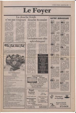 Le Soleil de Colombie, June 28, 1985, page 13