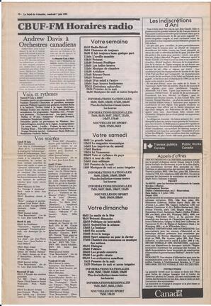 Le Soleil de Colombie, June 7, 1985, page 10