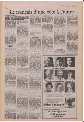 Le Soleil de Colombie, June 7, 1985, page 5