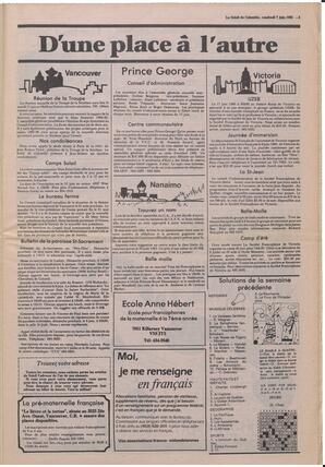 Le Soleil de Colombie, June 7, 1985, page 3