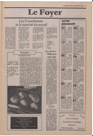 Le Soleil de Colombie, May 24, 1985, page 13