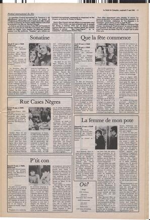 Le Soleil de Colombie, May 17, 1985, page 5