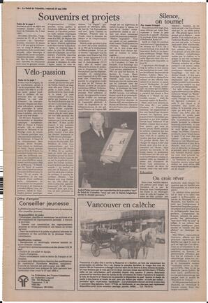 Le Soleil de Colombie, May 10, 1985, page 16