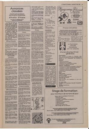 Le Soleil de Colombie, May 10, 1985, page 15