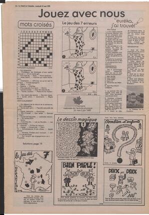 Le Soleil de Colombie, May 10, 1985, page 14