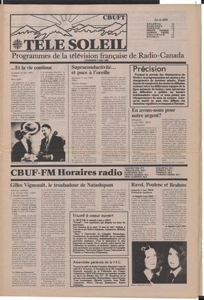 Le Soleil de Colombie, May 3, 1985, page 7