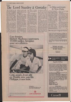 Le Soleil de Colombie, April 19, 1985, page 16