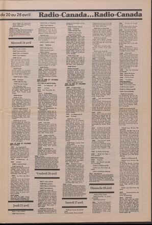 Le Soleil de Colombie, April 19, 1985, page 9