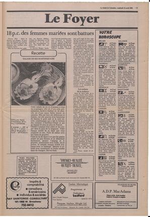 Le Soleil de Colombie, April 12, 1985, page 13