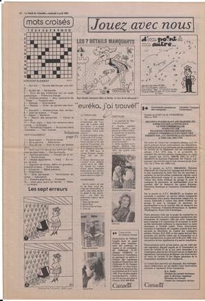 Le Soleil de Colombie, April 5, 1985, page 12