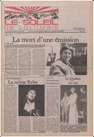 Le Soleil de Colombie, March 29, 1985