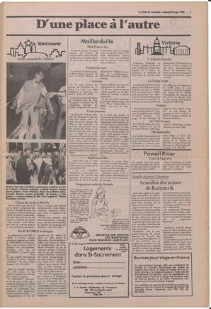 Le Soleil de Colombie, March 22, 1985, page 3