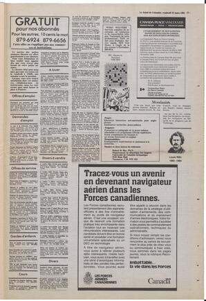 Le Soleil de Colombie, March 15, 1985, page 15